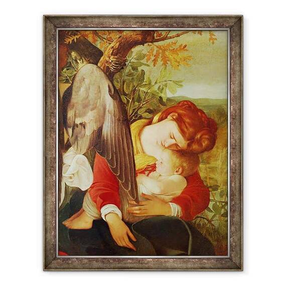 Tablou inramat - Michelangelo Merisi da Caravaggio - Odihneste-te in zborul spre Egipt - - Roveli