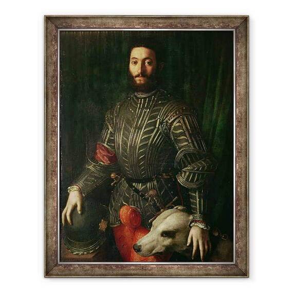 Tablou inramat - Agnolo di Cosimo Bronzino - Portret De Guidubaldo della Rovere, Duce De Urbino - - Roveli