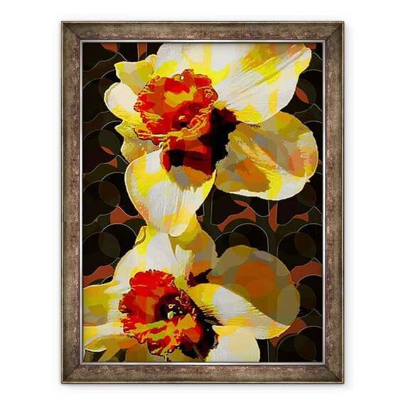 Tablou inramat - Scott J. Davis - Daffodil - - Roveli