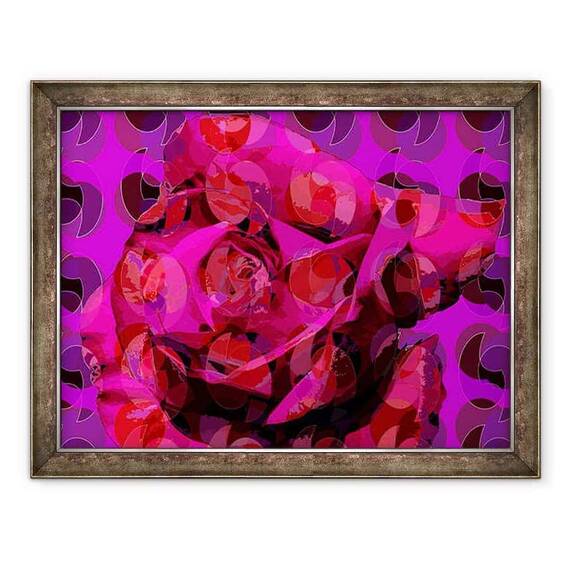 Tablou inramat - Scott J. Davis - Rose - - Roveli