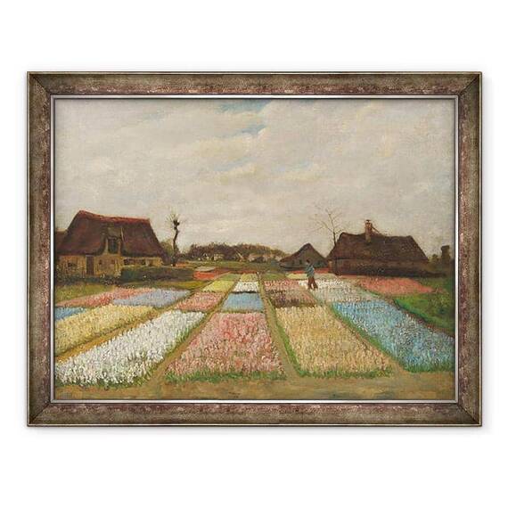 Tablou inramat - Vincent van Gogh - Paturi de flori in Olanda - - Roveli