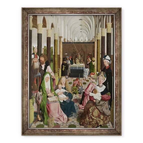 Tablou inramat - Geertgen tot Sint Jans - Sfanta rudenie - - Roveli
