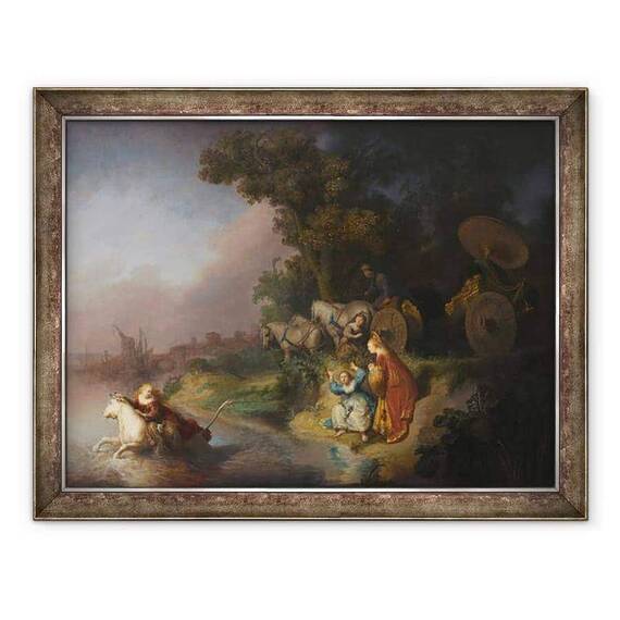 Tablou inramat - Rembrandt Harmensz van Rijn - Rapirea Europei - - Roveli