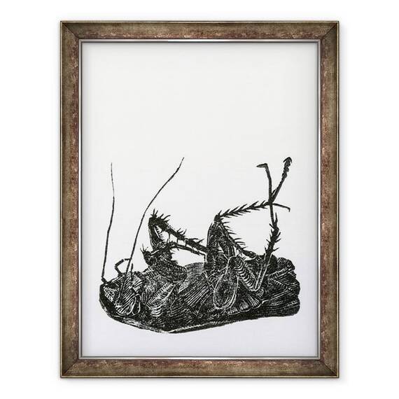Tablou inramat - Bella Larsson - Gandac mort, 2014 - - Roveli