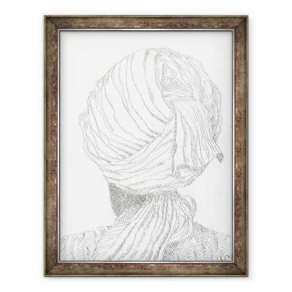 Tablou inramat - Lincoln Seligman - Turban - - Roveli