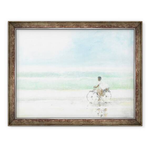 Tablou inramat - Lincoln Seligman - Baiat pe bicicleta I - - Roveli