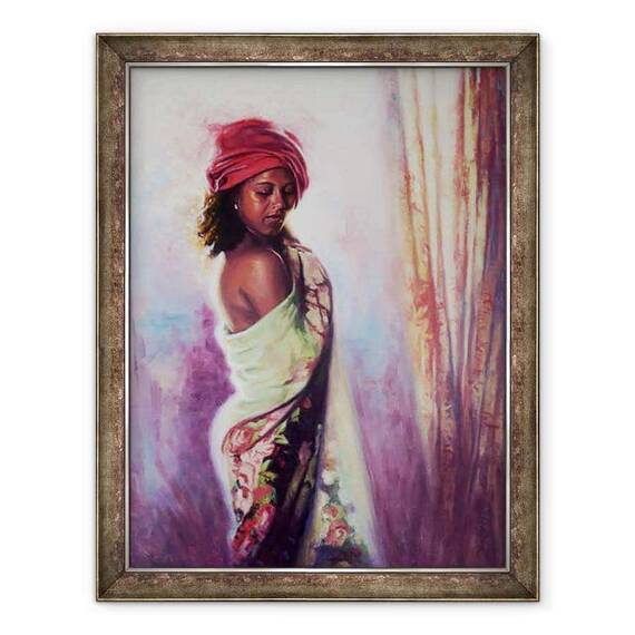 Tablou inramat - Colin Bootman - Turbanul Rosu, 2015 - - Roveli