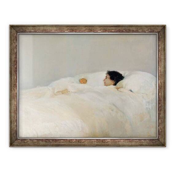 Tablou inramat - Joaquin Sorolla y Bastida - Mother - - Roveli