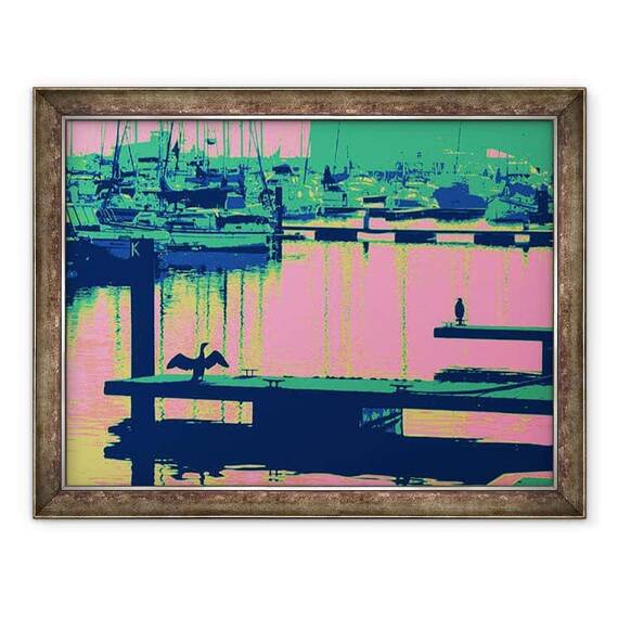 Tablou inramat - Peter McClure - CURTE HARTLEPOOL, 2014 - - Roveli
