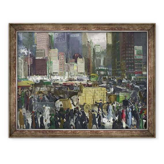 Tablou inramat - George Wesley Bellows - New York - - Roveli