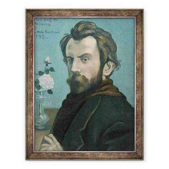 Tablou inramat - Emile Bernard - Autoportret - - Roveli