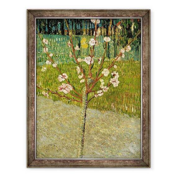Tablou inramat - Vincent van Gogh - Arbore de migdale in floare - - Roveli