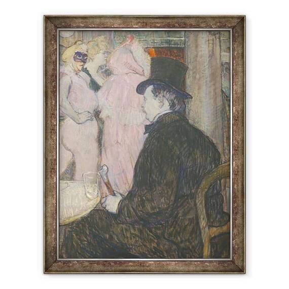Tablou inramat - Henri de Toulouse-Lautrec - Maxime Dethomas - - Roveli