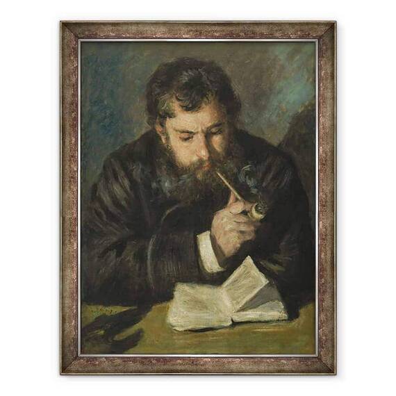 Tablou inramat - Pierre Auguste Renoir - Claude Monet - - Roveli