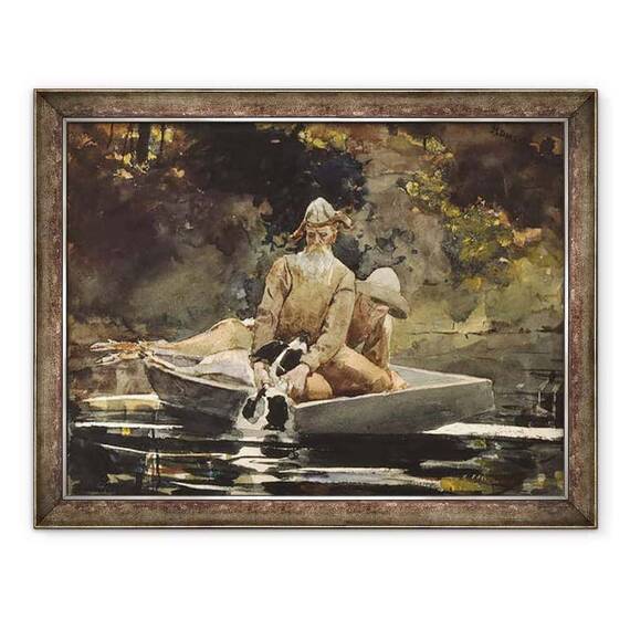 Tablou inramat - Winslow Homer - Dupa vanatoare - - Roveli