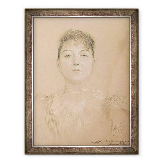 Tablou inramat - Gustav Klimt - Portretul unei femei - - Roveli