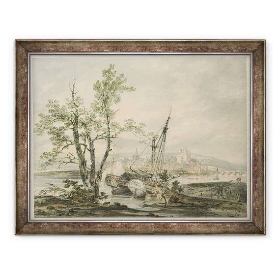 Tablou inramat - Joseph Mallord William Turner - Rochester - - Roveli