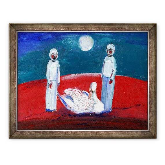 Tablou inramat - Gigi Sudbury - Swan, 2013 - - Roveli