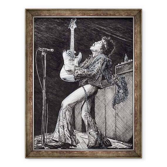 Tablou inramat - Vincent Alexander Booth - Rock Star, 2009 - - Roveli