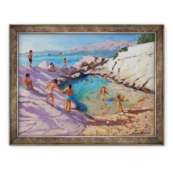 Tablou inramat - Andrew Macara - Piscina mare, Croatia - - Roveli