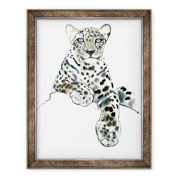 Tablou inramat - Mark Adlington - Direct Leopard Arabian, 2015 - - Roveli