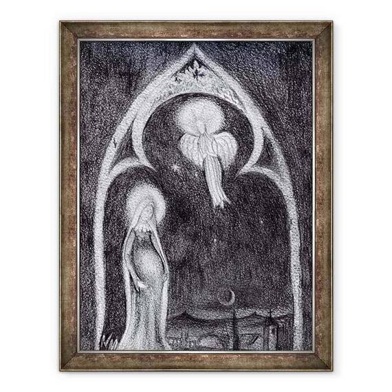 Tablou inramat - Nancy Moniz Charalambous - Angel Gabriel, 2015 - - Roveli