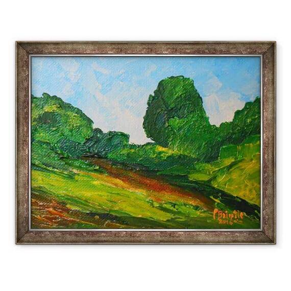 Tablou inramat - Patricia Brintle - Plaisance inconjuratoare - - Roveli