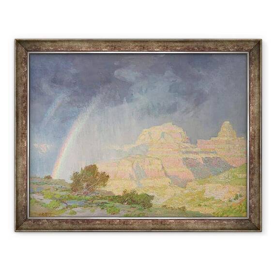 Tablou inramat - Edward Henry Potthast - Marele Canion - - Roveli