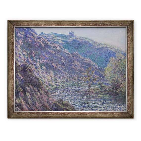 Tablou inramat - Claude Monet - Raul Petite Creuse - - Roveli