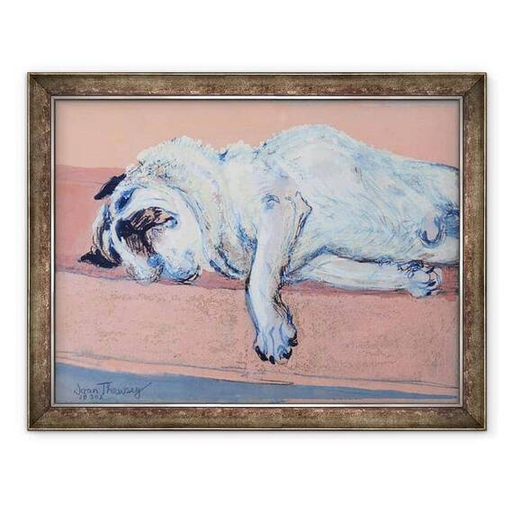 Tablou inramat - Joan Thewsey - Sleeping Pug Doi, 2000 - - Roveli