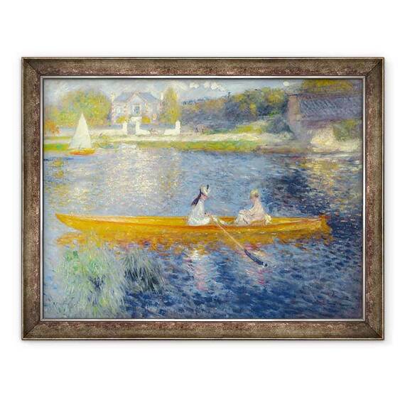 Tablou inramat - Pierre Auguste Renoir - Skiff La Yole - - Roveli