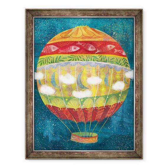 Tablou inramat - Runa Anastasiya Rudaya - Balon cu aer - - Roveli