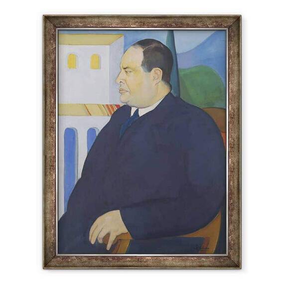 Tablou inramat - Rafael Sala - Portretul Lui Joseph Stella - - Roveli