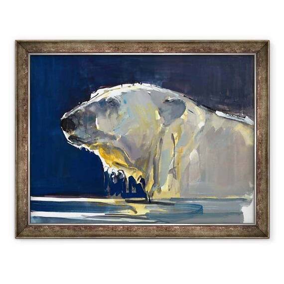 Tablou inramat - Mark Adlington - Silueta Arctica, 2016 - - Roveli