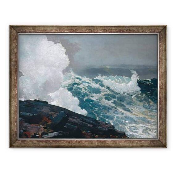 Tablou inramat - Winslow Homer - Northeaster - - Roveli