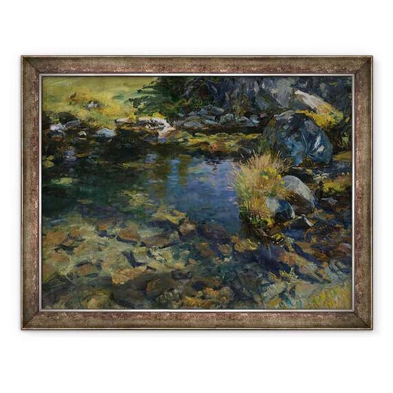 Tablou inramat - John Singer Sargent - Piscina Alpina - - Roveli