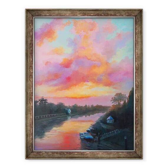 Tablou inramat - Lee Campbell - Pastel Surise, 2017 - - Roveli