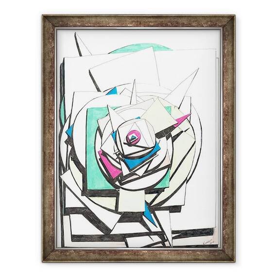 Tablou inramat - Vincent Alexander Booth - Stivuite, 2017 - - Roveli