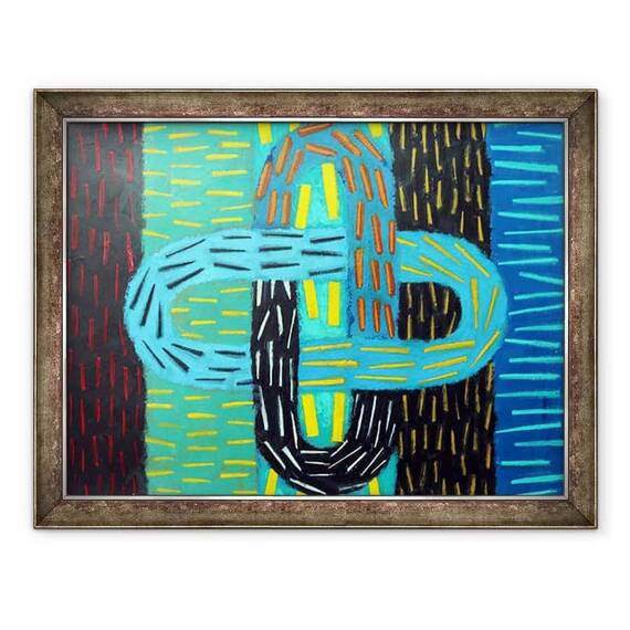 Tablou inramat - Sara Hayward - Abstract 7 - - Roveli