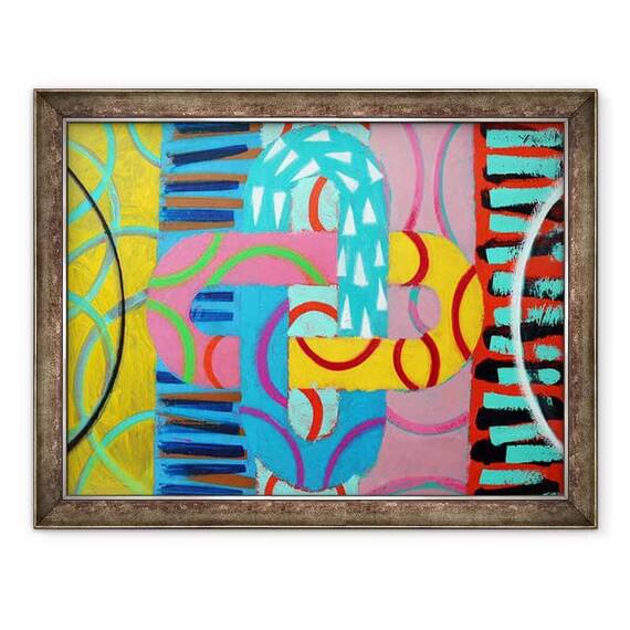 Tablou inramat - Sara Hayward - Abstract 9, 60 x 80 cAbstract - - Roveli