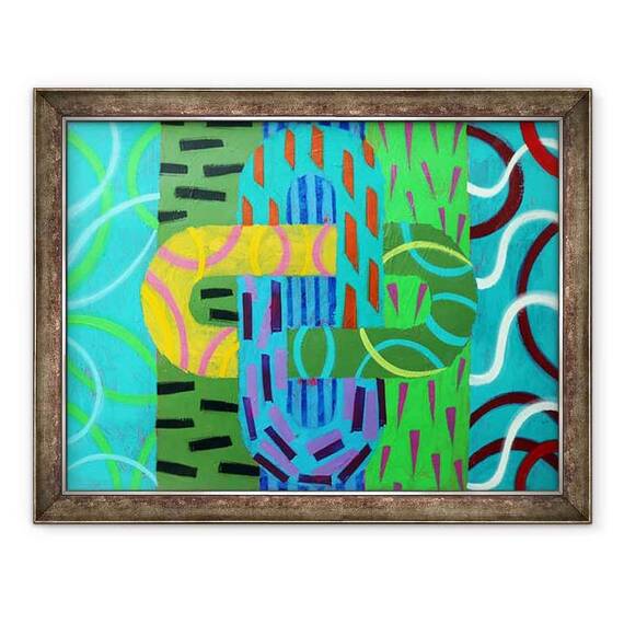 Tablou inramat - Sara Hayward - Abstract 8 - - Roveli