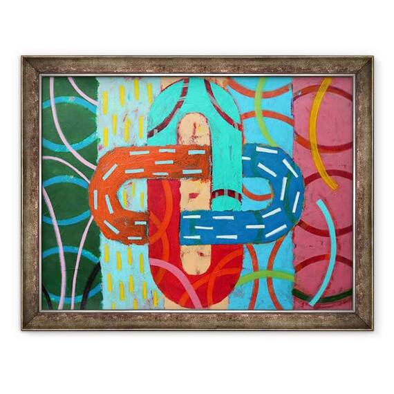 Tablou inramat - Sara Hayward - Abstract 15 - - Roveli