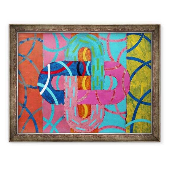 Tablou inramat - Sara Hayward - Abstract 13 - - Roveli
