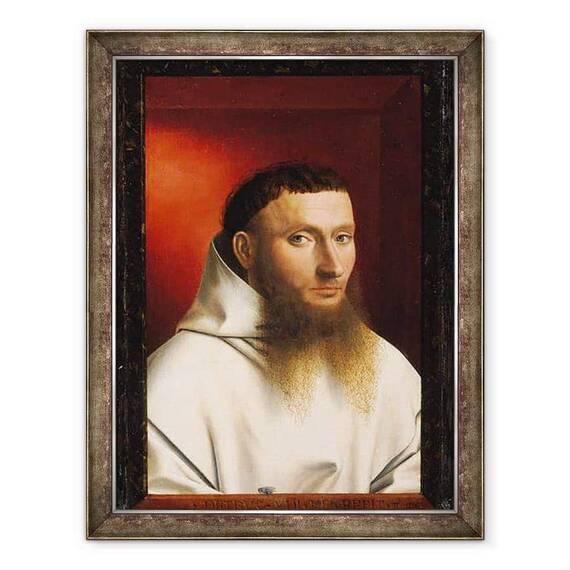 Tablou inramat - Petrus Christus - Portret De Carthusian - - Roveli
