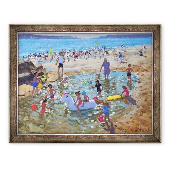 Tablou inramat - Andrew Macara - Unicornul, Tenby,2017 - - Roveli