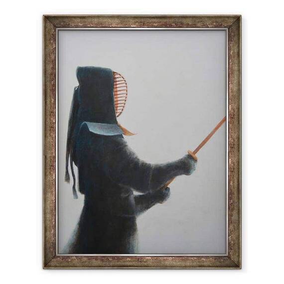 Tablou inramat - Lincoln Seligman - Luptator Kendo I - - Roveli