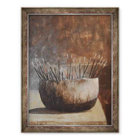 Tablou inramat - Lincoln Seligman - Bastoane tamaie 2 - - Roveli