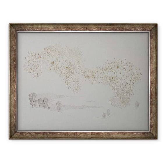 Tablou inramat - angus hampel - Pasari de soare, 2016 - - Roveli