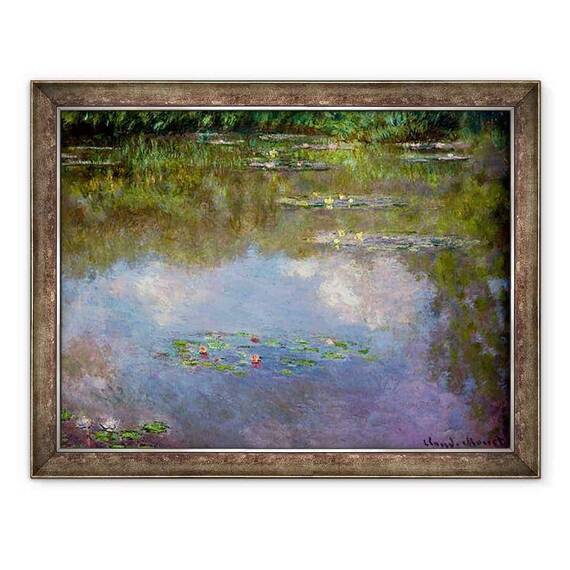 Tablou inramat - Claude Monet - Nuferi, norul - - Roveli