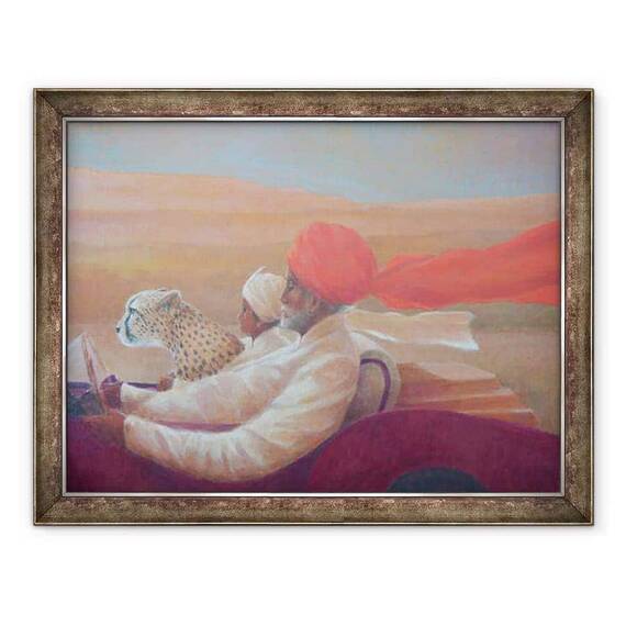 Tablou inramat - Lincoln Seligman - Maharaja II - - Roveli